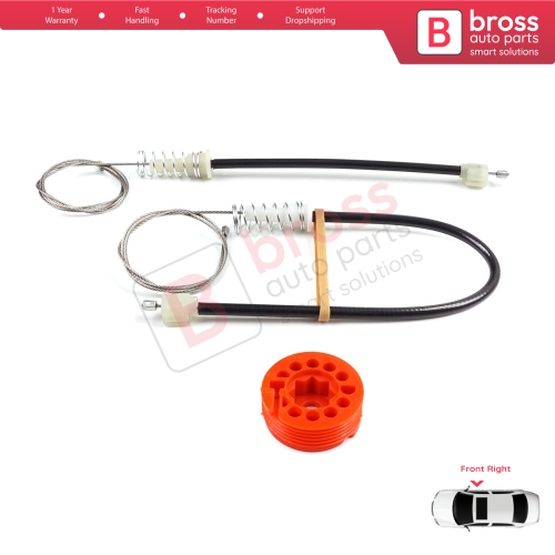 Window Regulator Repair Set Right Door for Honda S2000 AP1 AP2 1999-2009 72210-S2A-G02