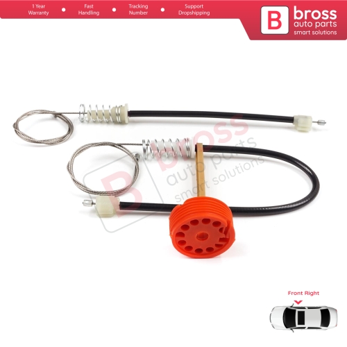 Window Regulator Repair Set Right Door for Honda S2000 AP1 AP2 1999-2009 72210-S2A-G02