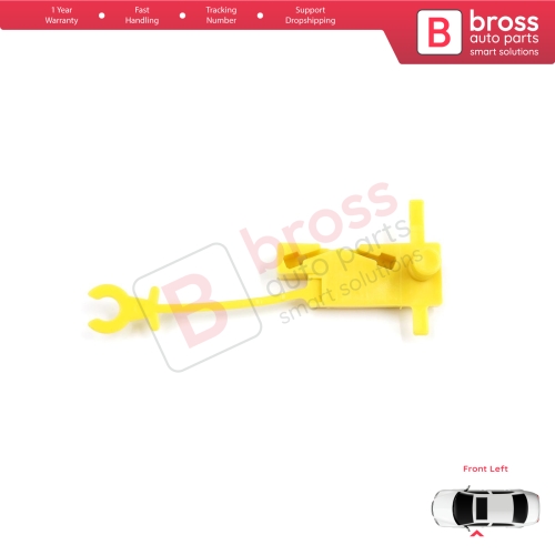 Manual Window Regulator Repair Clips Front Left Door for Fiat Ducato MK2 230 244 Peugeot Boxer Citroen Jumper Relay 1994-2006