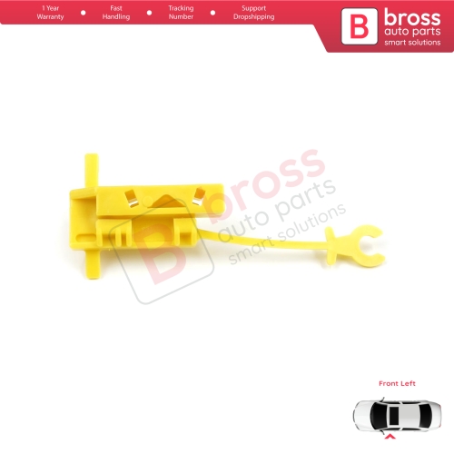 Manual Window Regulator Repair Clips Front Left Door for Fiat Ducato MK2 230 244 Peugeot Boxer Citroen Jumper Relay 1994-2006