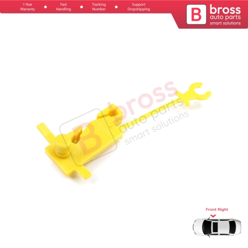 Manual Window Regulator Repair Clips Front Right Door for Fiat Ducato MK2 230 244 Peugeot Boxer Citroen Jumper Relay 1994-2006