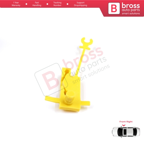 Manual Window Regulator Repair Clips Front Right Door for Fiat Ducato MK2 230 244 Peugeot Boxer Citroen Jumper Relay 1994-2006