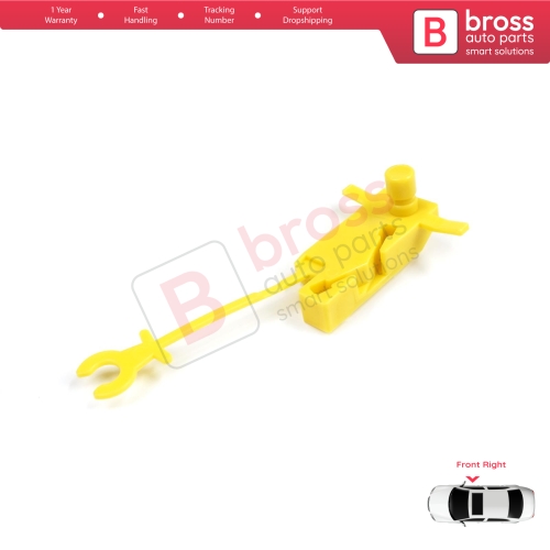 Manual Window Regulator Repair Clips Front Right Door for Fiat Ducato MK2 230 244 Peugeot Boxer Citroen Jumper Relay 1994-2006