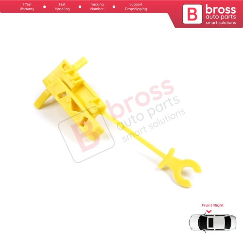 Manual Window Regulator Repair Clips Front Right Door for Fiat Ducato MK2 230 244 Peugeot Boxer Citroen Jumper Relay 1994-2006