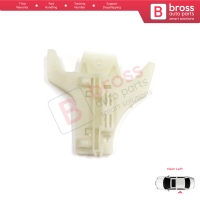 Window Regulator Repair Clips Rear Left Door for Hyundai Santa Fe CM 2005-2012 Elantra HD 2005-2011 834712B000