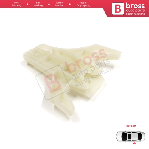 Window Regulator Repair Clips Rear Left Door for Hyundai Santa Fe CM 2005-2012 Elantra HD 2005-2011 834712B000