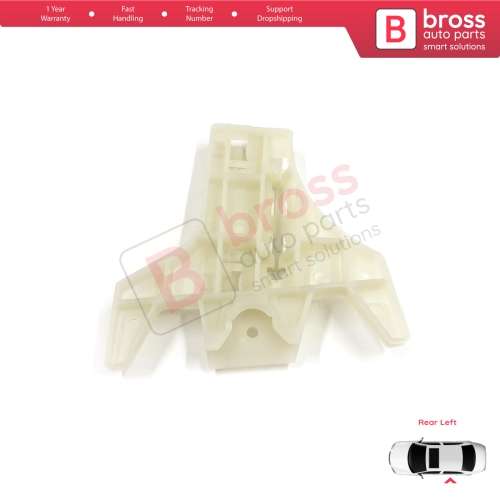 Window Regulator Repair Clips Rear Left Door for Hyundai Santa Fe CM 2005-2012 Elantra HD 2005-2011 834712B000