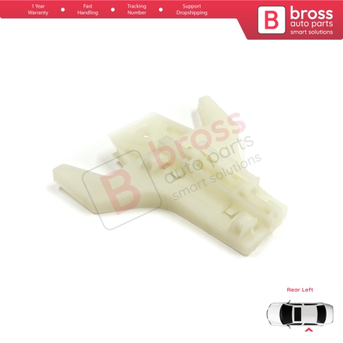 Window Regulator Repair Clips Rear Left Door for Hyundai Santa Fe CM 2005-2012 Elantra HD 2005-2011 834712B000