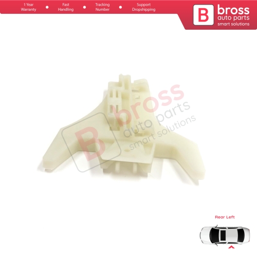 Window Regulator Repair Clips Rear Left Door for Hyundai Santa Fe CM 2005-2012 Elantra HD 2005-2011 834712B000
