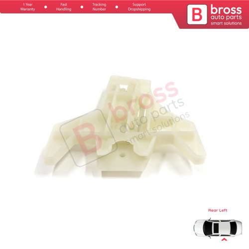 Window Regulator Repair Clips Rear Left Door for Hyundai Santa Fe CM 2005-2012 Elantra HD 2005-2011 834712B000