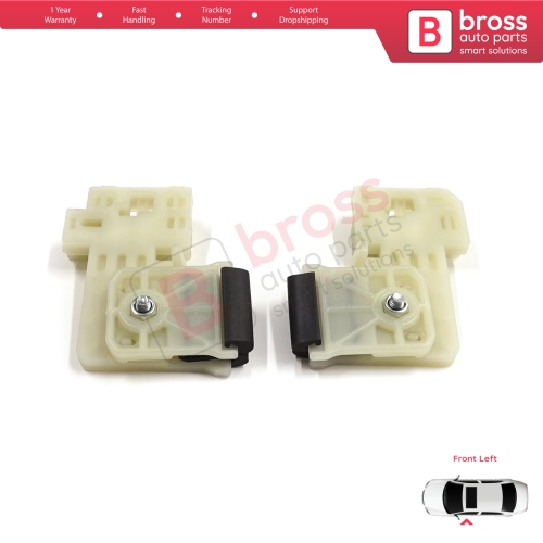 Window Regulator Repair Clips Front Left Door for Hyundai Elantra MK5 MD UD 2010-2016 4-Door Sedan 82471-3Y010