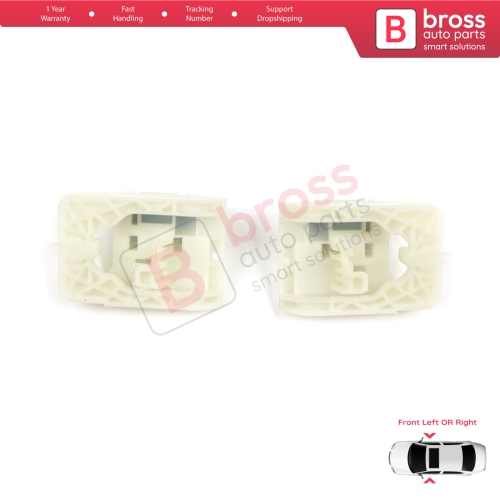 Window Regulator Repair Clips Front Door for VW Golf MK7 5G 2012-2021 4/5 Door 5G4837461 5G4837462