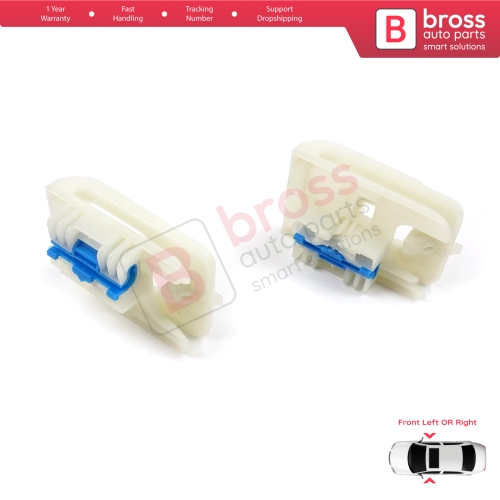 Window Regulator Repair Clips Front Door for VW Golf MK7 5G 2012-2021 4/5 Door 5G4837461 5G4837462