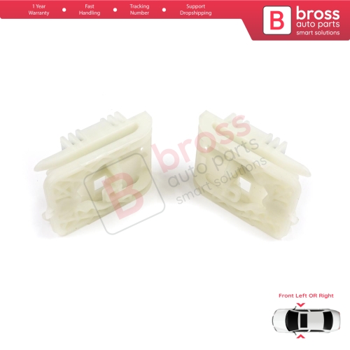 Window Regulator Repair Clips Front Door for VW Golf MK7 5G 2012-2021 4/5 Door 5G4837461 5G4837462
