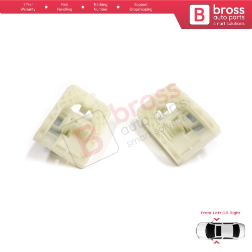 Window Regulator Repair Clips Front Door for VW Golf MK7 5G 2012-2021 4/5 Door 5G4837461 5G4837462