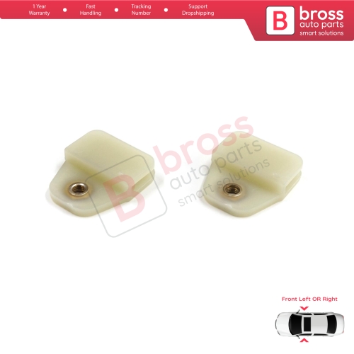 Front Window Regulator Glass Drop Runner Holder Clips for Land Rover Defender L315 L316 90 110 130 1994-2016 STC4787