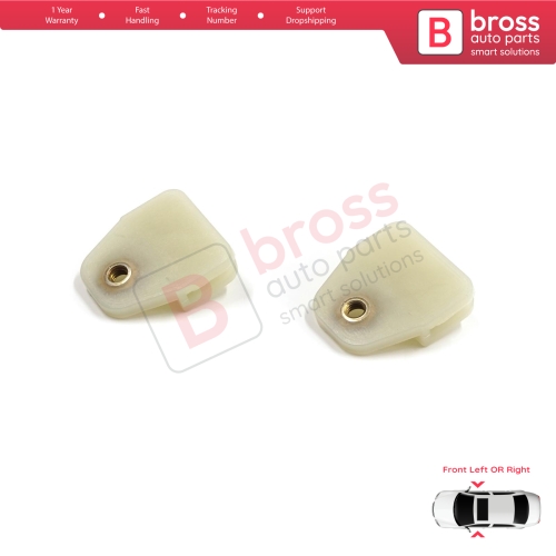 Front Window Regulator Glass Drop Runner Holder Clips for Land Rover Defender L315 L316 90 110 130 1994-2016 STC4787