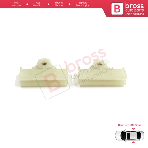 Rear Window Regulator Glass Runner Holder Clips for Hyundai Tucson MK2 IX35 LM Elantra MK4 HD Kia Sportage MK3 SL 83412-2H000