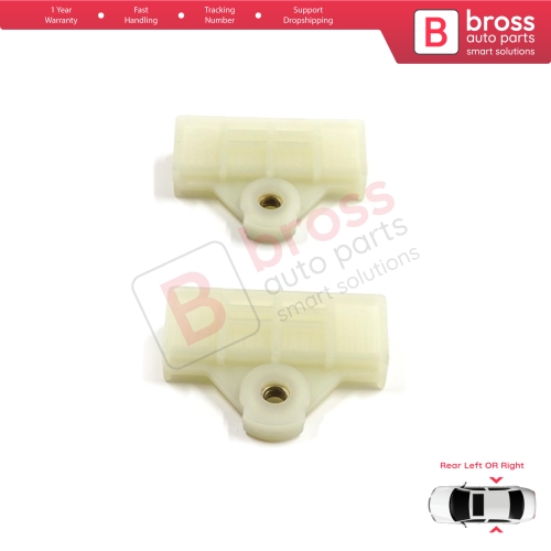 Rear Window Regulator Glass Runner Holder Clips for Hyundai Tucson MK2 IX35 LM Elantra MK4 HD Kia Sportage MK3 SL 83412-2H000