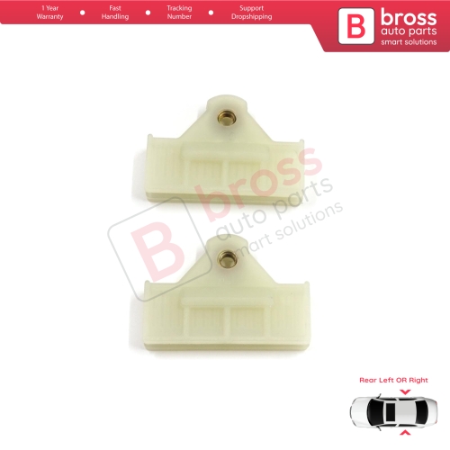 Rear Window Regulator Glass Runner Holder Clips for Hyundai Tucson MK2 IX35 LM Elantra MK4 HD Kia Sportage MK3 SL 83412-2H000