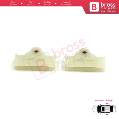 Rear Window Regulator Glass Runner Holder Clips for Hyundai Tucson MK2 IX35 LM Elantra MK4 HD Kia Sportage MK3 SL 83412-2H000