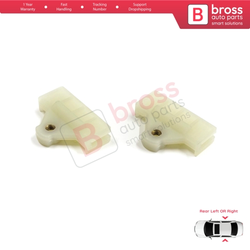 Rear Window Regulator Glass Runner Holder Clips for Hyundai Tucson MK2 IX35 LM Elantra MK4 HD Kia Sportage MK3 SL 83412-2H000