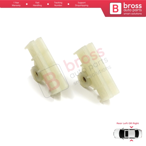 Rear Window Regulator Glass Runner Holder Clips for Hyundai Tucson MK2 IX35 LM Elantra MK4 HD Kia Sportage MK3 SL 83412-2H000