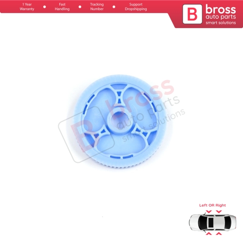 Window Regulator Motor Cog Repair Gear Pulley for Fiat Linea 323 110 2007-2018 51892560 51892561