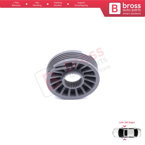 Window Regulator Repair Cable Roll Gear Reel Wheel Pulley for Mitsubishi Colt CZC Cabriolet RG 2006-2009 98031403