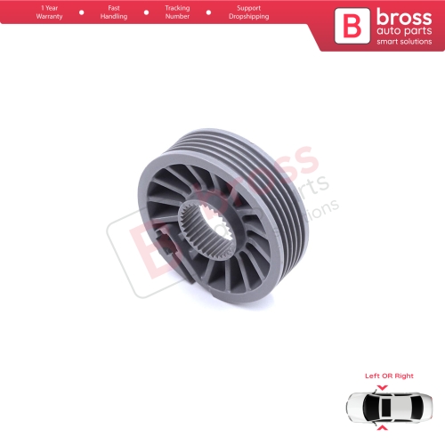 Window Regulator Repair Cable Roll Gear Reel Wheel Pulley for Mitsubishi Colt CZC Cabriolet RG 2006-2009 98031403