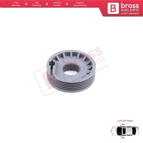 Window Regulator Repair Cable Roll Gear Reel Wheel Pulley for Mitsubishi Colt CZC Cabriolet RG 2006-2009 98031403
