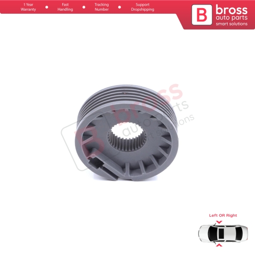 Window Regulator Repair Cable Roll Gear Reel Wheel Pulley for Mitsubishi Colt CZC Cabriolet RG 2006-2009 98031403