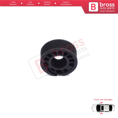 Window Regulator Repair Cable Roll Gear Reel Wheel Pulley Front Door for VW Golf MK7 5G 2012-2021 4/5 Door 5G4837461 5G4837462