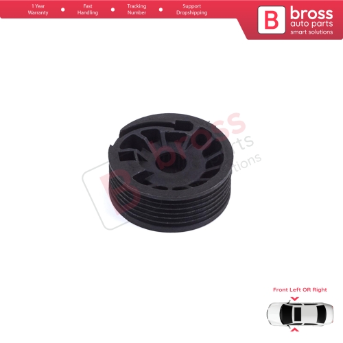 Window Regulator Repair Cable Roll Gear Reel Wheel Pulley Front Door for VW Golf MK7 5G 2012-2021 4/5 Door 5G4837461 5G4837462