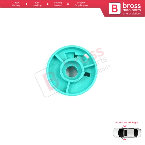 Window Regulator Repair Cable Roll Gear Reel Wheel Pulley Front Door for Fiat Ducato MK2 Peugeot Boxer Citroen Jumper Relay 230 244 1994-2006