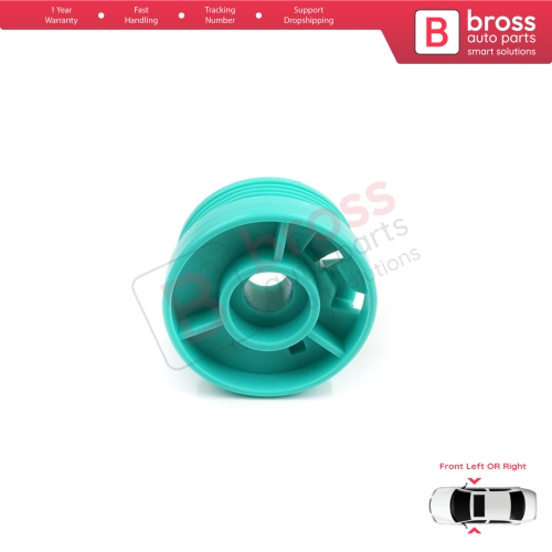 Window Regulator Repair Cable Roll Gear Reel Wheel Pulley Front Door for Fiat Ducato MK2 Peugeot Boxer Citroen Jumper Relay 230 244 1994-2006
