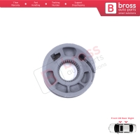 Window Regulator Repair Cable Roll Gear Reel Wheel Pulley Right for Range Rover L405 Sport L494 2013-2022 Land Rover Discovery L462