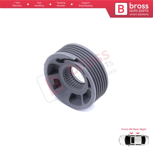 Window Regulator Repair Cable Roll Gear Reel Wheel Pulley Right for Range Rover L405 Sport L494 2013-2022 Land Rover Discovery L462