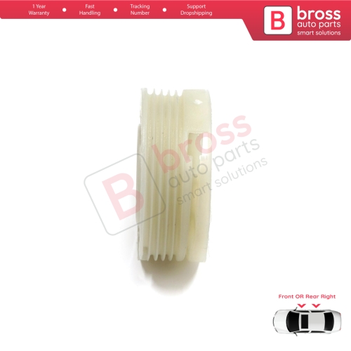 Window Regulator Repair Cable Roll Gear Reel Wheel Pulley Right for Hyundai Elantra MK5 MD UD MK6 AD ADA 2010-2022 4-Door