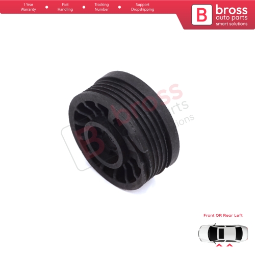 Window Regulator Repair Cable Roll Gear Reel Wheel Pulley Left Door for Citroen C-Elysee DD Peugeot 301 2012-On 9677416980