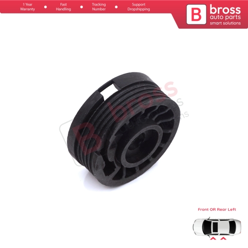 Window Regulator Repair Cable Roll Gear Reel Wheel Pulley Left Door for Citroen C-Elysee DD Peugeot 301 2012-On 9677416980