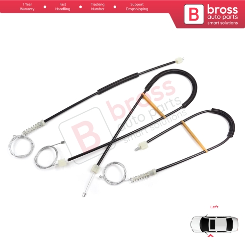 Window Regulator Repair Set Left Door for Ford F-Max Truck H625 2018-On 910649101