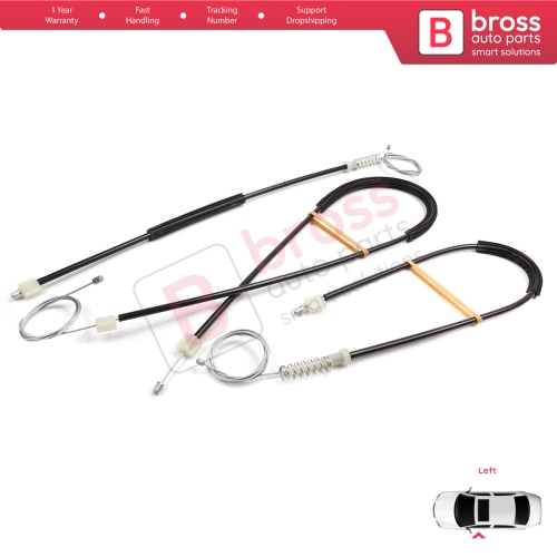 Window Regulator Repair Set Left Door for Ford F-Max Truck H625 2018-On 910649101