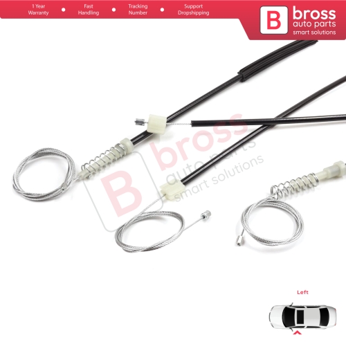 Window Regulator Repair Set Left Door for Ford F-Max Truck H625 2018-On 910649101