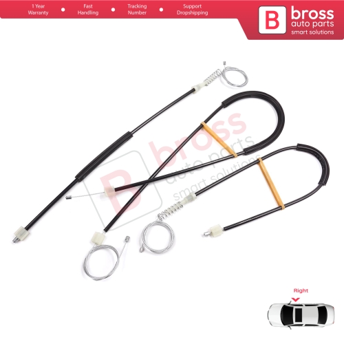 Window Regulator Repair Set Right Door for Ford F-Max Truck H625 2018-On 910650101