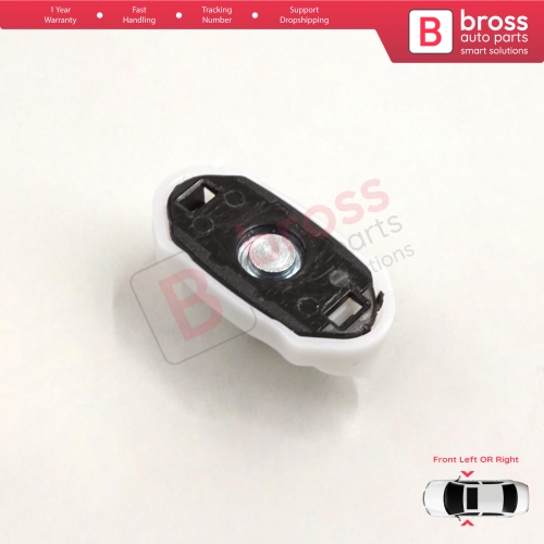 Front Window Regulator Sliding Pivot Guide Jaw Clips for Vauxhall Opel Astra H 2004-2014 Vectra C Z02 2002-2009 4/5 Door