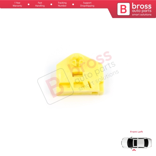 Window Regulator Repair Clips B Front Left for Renault Kangoo MK2 FW KW 2007-2021 Citan W415 807212230R