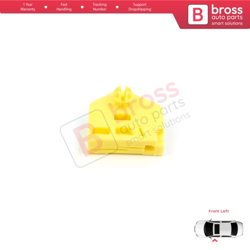 Window Regulator Repair Clips B Front Left for Renault Kangoo MK2 FW KW 2007-2021 Citan W415 807212230R