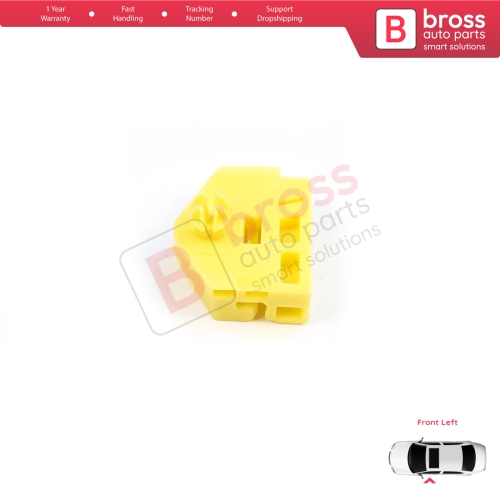 Window Regulator Repair Clips B Front Left for Renault Kangoo MK2 FW KW 2007-2021 Citan W415 807212230R