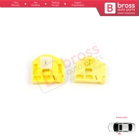 Window Regulator Repair Clips A+B Front Left for Renault Kangoo MK2 FW KW 2007-2021 Citan W415 807212230R